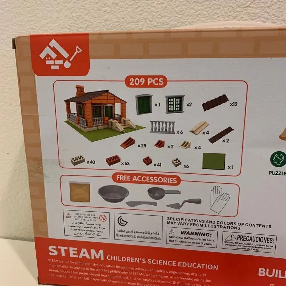 STEM Educational Bricks Construction Engineering Learning Toys, W/Cement… - Picture 4 of 8